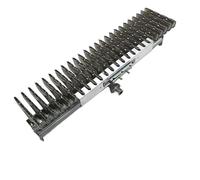 EAGHADEK Accessori per Utensili Bruciatore a Gas in Acciaio Inossidabile a 25 File per bruciatore per scaldabagno GPL NG, Stufa, Parti di Riso e Vapore(LPG 25-Row 4)