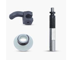 EAGHADEK Accessori per Utensili Kit pignone e Vite Senza fine Pompa Olio Compatibile con Motosega Husqvarna 340 340E 345 345E 350 445 445E 450 450E 353 359 346XP 503931801