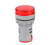 EAGHADEK Accessori per Utensili y 10 pz/Lotto AD16 Tipo AC60-500V Mini LED Rosso/Verde/Giallo Display Digitale Voltmetro AC Spia Luminosa/Lampada Pilota(AD1622R)