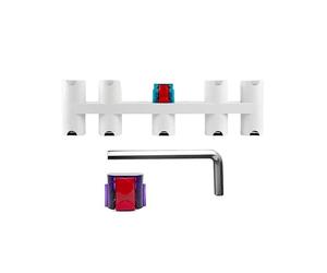 EAGHADEK Strumenti compatibili con Compatibile con Le Parti della Staffa di stoccaggio Dyson V11 Dok Punzonatura Gratuita 36,3 cm Accessori per Parti di aspirapolvere