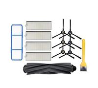 EAGHADEK Strumenti compatibili con Compatibile con Silvercrest SSR1 SSRA1 ILife A9S A9 A7 Robot aspirapolvere Spazzola Principale Spazzola Laterale Sostituzione delle Parti del Filtro HEPA