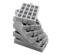 EAGHADEK Strumenti compatibili con Filtro dell'Aria da 6 Pezzi Compatibile con Le Parti del Filtro dell'Aria Fresh Flow del Frigorifero Whirlpool W10311524