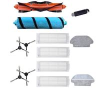 EAGHADEK Strumenti compatibili con Spazzola Laterale Mop Rag Spazzola Principale Compatibile con Viomi V2 PRO V3 Mop P Filtro HEPA per Compatibile con Xiaomi Mijia STYJ02YM STYTJ02YM Accessori