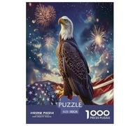Eagle 1000 Pezzi Puzzle Regalo Per Gli Amanti Dei Per Adulti E Bambini Dai 14 Qualità Premium Sfide Extra Divertenti Intrattenimento Creativo 38x26cm/1000pcs