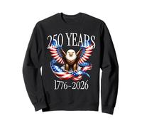 Eagle And Flag 250 Years 1776-2026 250th Birthday Felpa