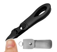 Eagle Beak Nail Clippers - Stainless Steel Clipper & Trimmer For Thick & Ingrown Nails | Anti-Splash Portable Clippers For Travel & Athletes