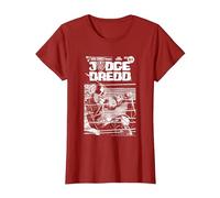Eagle Comics Giudice Dredd Lawmaster No.8 2000 d.C Maglietta, Donna, Mirtillo Rosso, 3XL