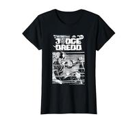 Eagle Comics Giudice Dredd Lawmaster No.8 2000 d.C Maglietta, Donna, Nero, XS