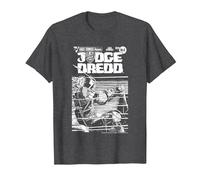 Eagle Comics Giudice Dredd Lawmaster No.8 2000 d.C Maglietta, Uomo, Grigio Scuro, 3XL