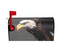 Eagle - Coperture magnetiche per cassette postali di dimensioni standard, 53,3 x 45,7 cm, copertura per cassetta delle lettere primaverile ed estate, decorazione per casa, giardino, cortile