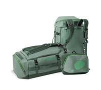Eagle Creek Cargo Hauler - Borsone pieghevole da viaggio, durevole e impermeabile, con cinghie a scomparsa, coperchio a U e tasche terminali ad accesso rapido, 40 l, verde anatra