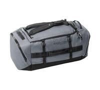Eagle Cr argo Hauler - Borsone pieghevole da viaggio, durevole e impermeabile, con cinghie a scomparsa, coperchio a U e tasche terminali ad accesso rapido, 90 l, grigio carbone