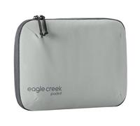 eagle creek Pack-It Reveal Pro Electronics - Organizer da viaggio con tasche interne imbottite sicure per accessori tecnici e cordini, con cerniere autoriparanti, colore: grigio tempesta