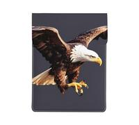 Eagle - Custodia in pelle premium per computer portatile, elegante custodia per MacBook da 13 pollici con design a stampa completa per modelli 2018 e più recenti
