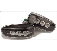 Eagle Eyes LED Sidelights Ripetitori Fumè Neri Per Mercedes C180-280 W202