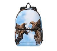 Eagle Fight Sky - Zaino da viaggio leggero con tasche, 43 cm | Impermeabile e durevole. Adatto per tablet portatile. Per lavoro, viaggi, sport.