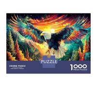 Eagle Fireworks Puzzle Decompressione Intellettuale 1000 Pezzi Sky Hunter Puzzle Intrattenimento Creativo Per Adulti E Bambini Da 14 Anni E Più 52x38cm/1000pcs