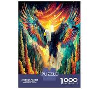 Eagle Fireworks Puzzle Gioco Di Abilità 1000 Pezzi Sky Hunter Puzzle Regalo Educativo Per Adulti E Bambini Da 14 Anni E Più 38x26cm/1000pcs