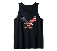 Eagle Flag 4th of July American USA Patriotic Canotta