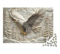 Eagle Flying Mountain Puzzle Da 1000 Pezzi in Carta Ecologica Per Bambini Principianti, Puzzle Ultra Difficile, Divertimento Dopo Scuola, Puzzle Miglior Valutato Per Giovani Apprendisti 70x50cm/1000p