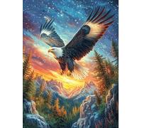 Eagle Flying Over A Mountain Valley Puzzle 1000 Pezzi Giochi Da Tavolo Per Famiglie Science Fiction Magical Dream Divertimento Per Tutti Rilassamento E Convivialità Regalo Per Tutta La Famiglia 1000 P