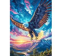 Eagle Flying Over The Mountains Puzzle 1000 Pezzi Sfida Rompicapo Impossibile Wildlife Pet Rompicapo Estremamente Difficile Per Veri Esperti Regalo Per Chi Ama Le Sfide 1000 PCS