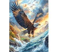 Eagle Flying Over The Ocean Puzzle 1000 Pezzi Idea Regalo Figlio Mitos Animal Planta Gioco Educativo Creativo Ragazzi Rilassamento Pressione Ridotta A Scuola 1000 PCS