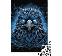 Eagle Head Art Print-1 Jigsaw Puzzle Impossibili 1000Pcs Decorazione Per La Casa. Giochi Rilassamento E Intelligence Per Adulti E Bambini Da 12 Anni 52x38cm/1000pcs