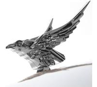Eagle Hood Ornament, Self-Adhesive Auto Styling Emblem for Trucks | 3D eagle hood ornament with self-adhesive design for cars, trucks, auto styling, and vehicle exterior decoration.