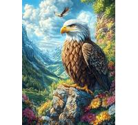 Eagle in Mountain Puzzle 500 Pezzi Per Regalo Di San Valentino Cartone Spesso Per Coppie Mitos Cuento De Hadas Per Serate in Casa Insieme Con Confezione Regalo Edizione Esclusiva 500 PCS