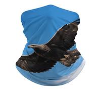 Eagle in The Sky Ghetta da Collo Versatili Passamontagna Protezione UV Sciarpa A Mezza Faccia per Motocicletta Outdoor Antipolvere Headwrap