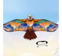 Eagle Kite con linea Easy to Fly Flying Toy Game per Beginner Beach Adults