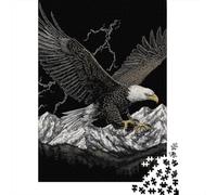 Eagle Mountain Nature Art Print Puzzle Impossibili 1000 Pezzi Decorazione Per La Casa. Rilassamento E Intelligence Per Adulti E Ragazzi Da 14 Anni 38x26cm/1000pcs