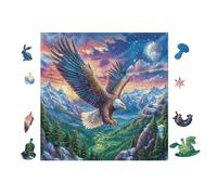 Eagle Mountain Puzzle 100 Pezzi Raffaello Per Collezionisti Cartone Di Alta Qualità Opere Rinascimentali Per Decorazione Ufficio Da Passatempo Qualità Premium 28x28cm