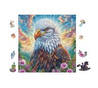 Eagle Mountain Rompicapo 100 Pezzi Impossibile Cartone Di Alta Qualità Senza Polvere Per Sfida Tra Amici Per Serate A Tema Edizione Limitata 28x28cm