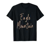 Eagle Mountain Utah Design Elegante Vintage Maglietta
