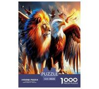 Eagle of Majesty Puzzle 1000 Pezzi Impossibile - Regalo Perfetto 1000 Teile Puzzle Giocattolo Decompressivo Intellettuale Educativo Divertente Gioco Per Famiglie Per La Decorazione Della Casa 38x26cm