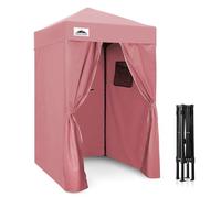 EAGLE PEAK Flex Ultra Compact 4x4 Tenda da sole a sgancio rapido, riparo solare, cabina privata per cambiare vestiti, piscina portatile e campeggio, servizi fotografici, rosa