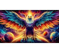 eagle Puzzle impossibili 1000 Pezzi Decorazione per la casa. Rilassamento e Intelletto per adulti e ragazzi da 14 annieagle75x50cm/1000pcs