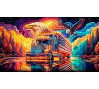 eagle Puzzle impossibili 1000 Pezzi Decorazione per la casa. Rilassamento e Intelletto per adulti e ragazzi da 14 anni 38x52cm/1000pcs