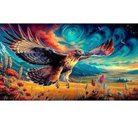 eagle Puzzle Impossible 1000 Pezzi Decorazione per la casa. Rilassamento e Intelletto per adulti e ragazzi da 14 anni 38x26cm/1000pcs