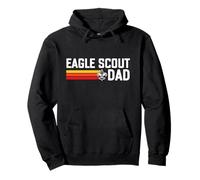 Eagle Scout Dad Scouting Pride Scouts BSA Retro 80's Felpa con Cappuccio