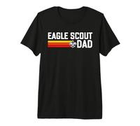 Eagle Scout Dad Scouting Pride Scouts BSA Retro 80's Maglietta Premium