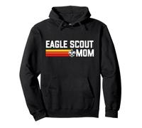 Eagle Scout Mom Scouting Pride Scouts BSA Retro 80's Felpa con Cappuccio