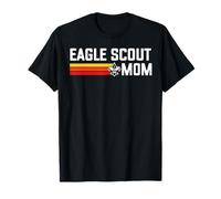 Eagle Scout Mom Scouting Pride Scouts BSA Retro 80's Maglietta