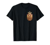 Eagle serba - Serbia Coat of Arms - Serbian Bandy Maglietta