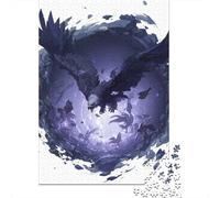 Eagle Spirit Artwork Jigsaw Puzzle Impossibili 1000 Pezzi Decorazione Per La Casa. Rilassamento E Intelligence Per Adulti E Ragazzi Da 14 Anni 70x50cm/1000pcs