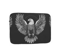 Eagle Spreads Wings - Borsa portatile per laptop da 10", perfetta per lavoro, viaggi, scuola, ufficio, tasca interna antiurto