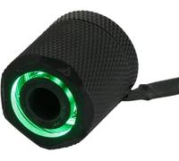 Nanoxia CoolForce - Raccordo a LED per tubi rigidi da 16/13 mm verde