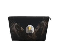 Eagle Wings - Trousse da viaggio in pelle, impermeabile, per cosmetici